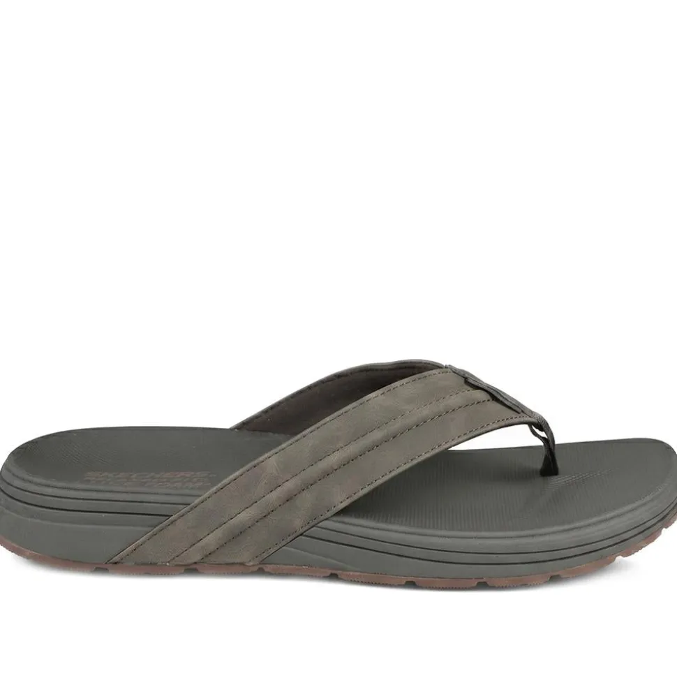 Skechers Patino Marlee Toe Post Sandals - Chocolate