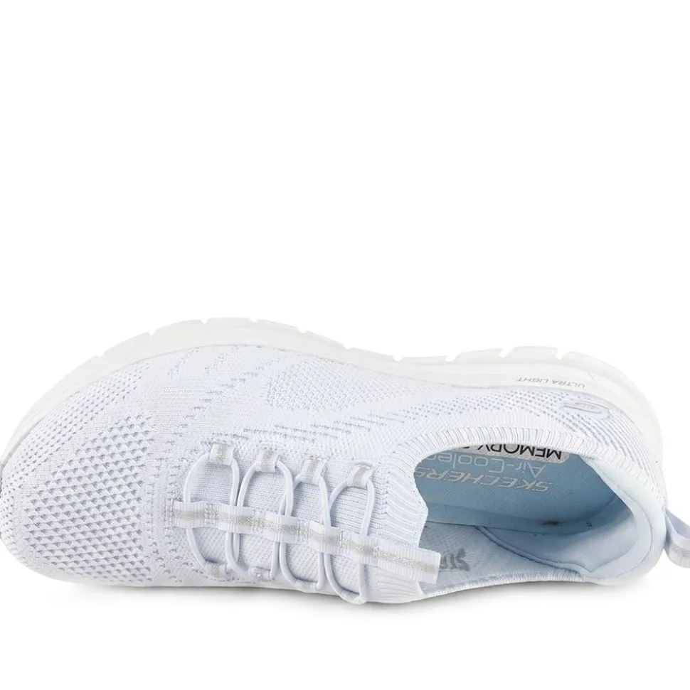 Skechers Pure Flex - Poised Trainers - Light Blue