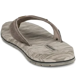 Skechers Quill Seaside Toe Post Sandals - Brown