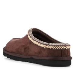 Skechers Relaxed Fit Renten Mule Slippers - Chocolate
