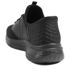 Skechers Relaxed Fit®: Slade Caster Trainers - Black