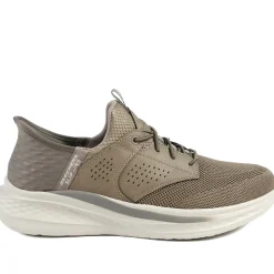 Skechers Relaxed Fit®: Slade Caster Trainers - Khaki