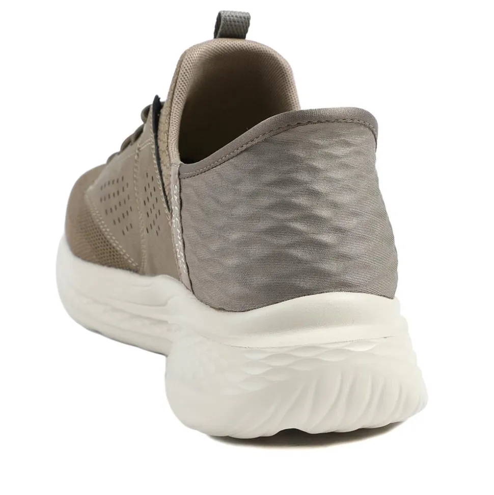 Skechers Relaxed Fit®: Slade Caster Trainers - Khaki