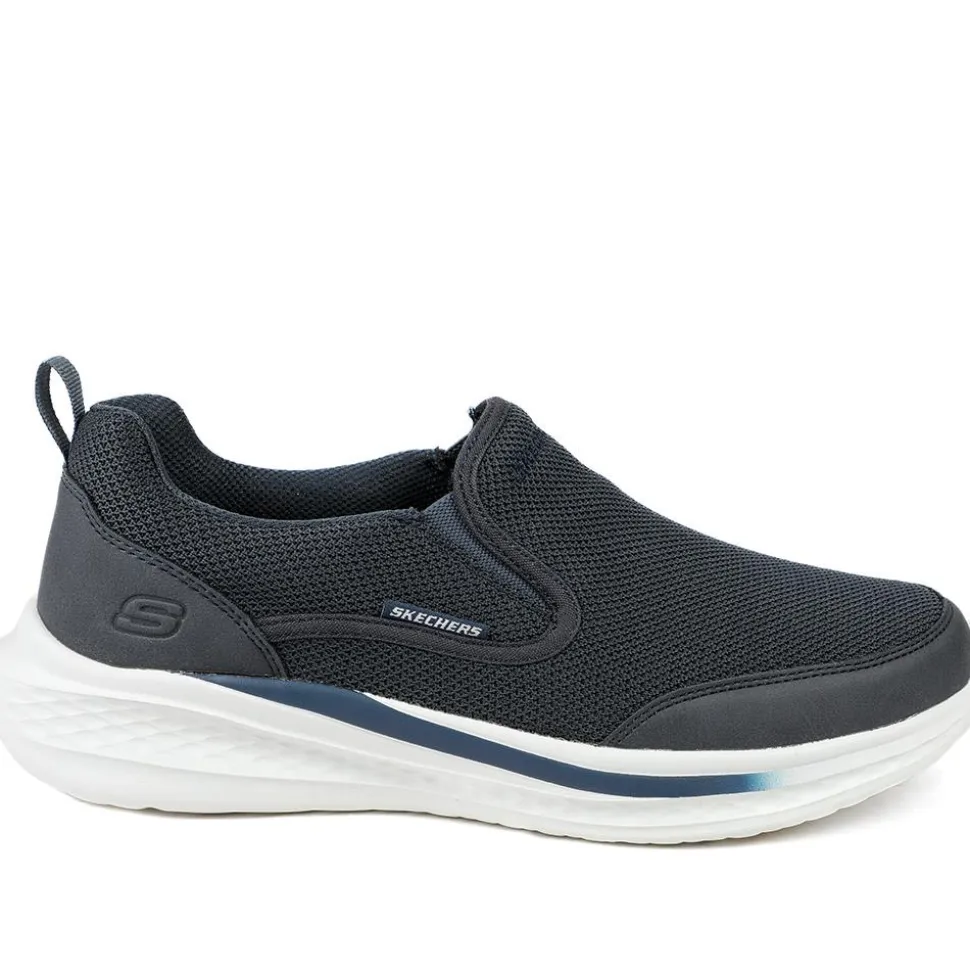 Skechers Relaxed Fit Slade Lucan Trainers - Navy