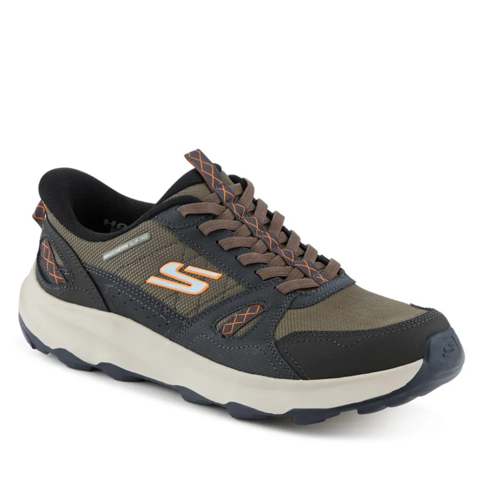 Skechers Ridge Oak Water Repellent Trainers - Olive