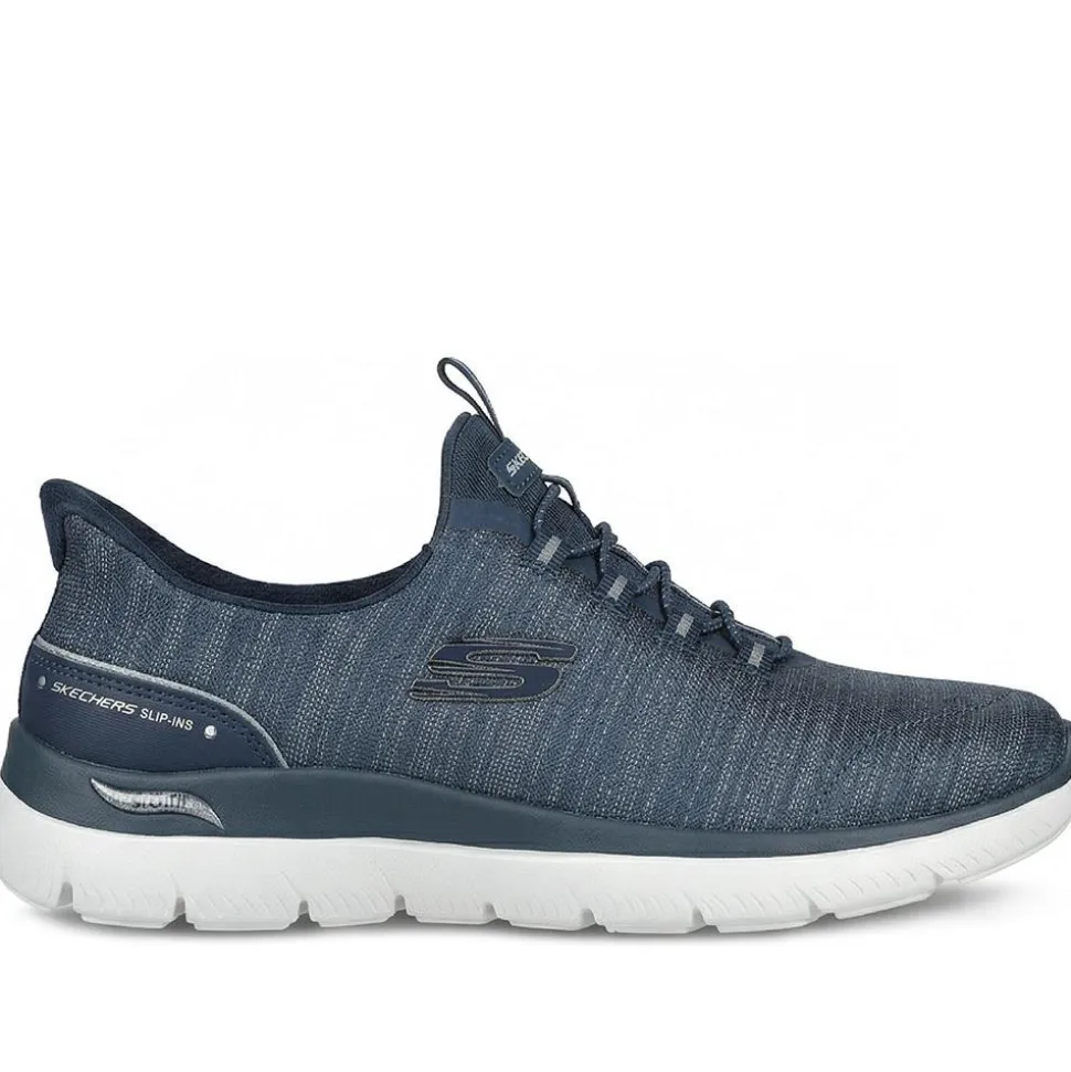 Skechers Slip-ins: Arch Fit Wide Fit Trainers - Navy