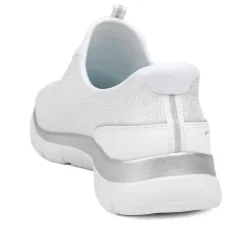 Skechers Slip-ins: Arch Fit Wide Fit Trainers - White