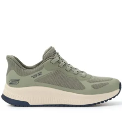 Skechers Slip-ins: BOBS Squad Chaos 4 Trainers - Olive