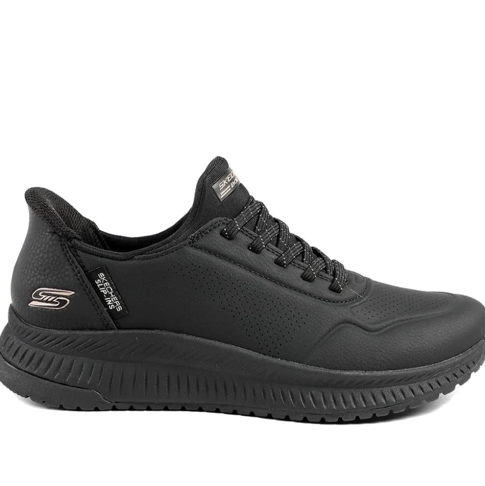 Skechers Slip-ins: BOBS Squad 4 Trainers - Black