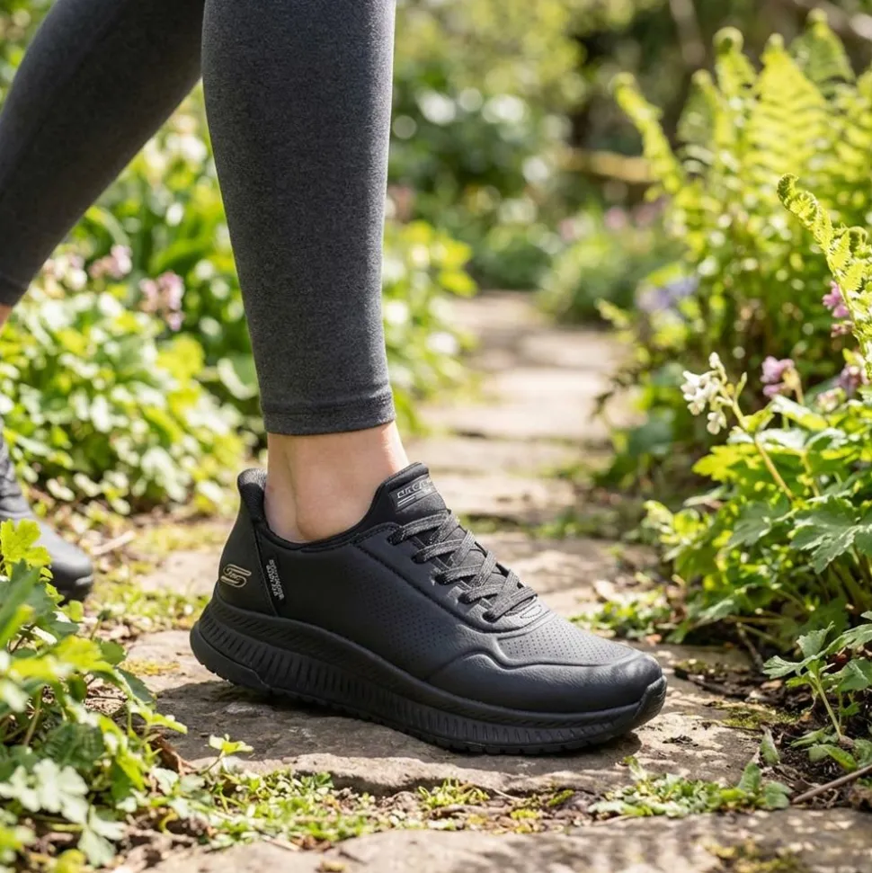 Skechers Slip-ins: BOBS Squad 4 Trainers - Black