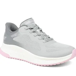 Skechers Slip-ins: BOBS Squad 4 Trainers - Grey Multi