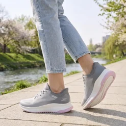 Skechers Slip-ins: BOBS Squad 4 Trainers - Grey Multi