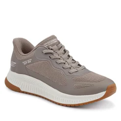 Skechers Slip-ins: BOBS Squad 4 Trainers - Taupe