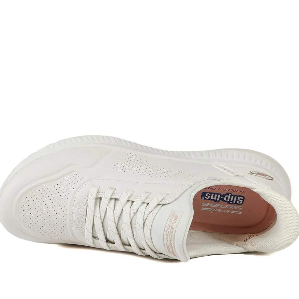 Skechers Slip-ins: BOBS Squad 4 Trainers - White