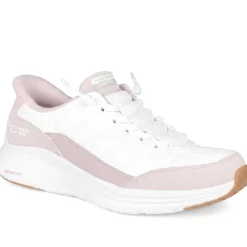 Skechers Slip-ins: Contour Foam Trainers - White-Lavender