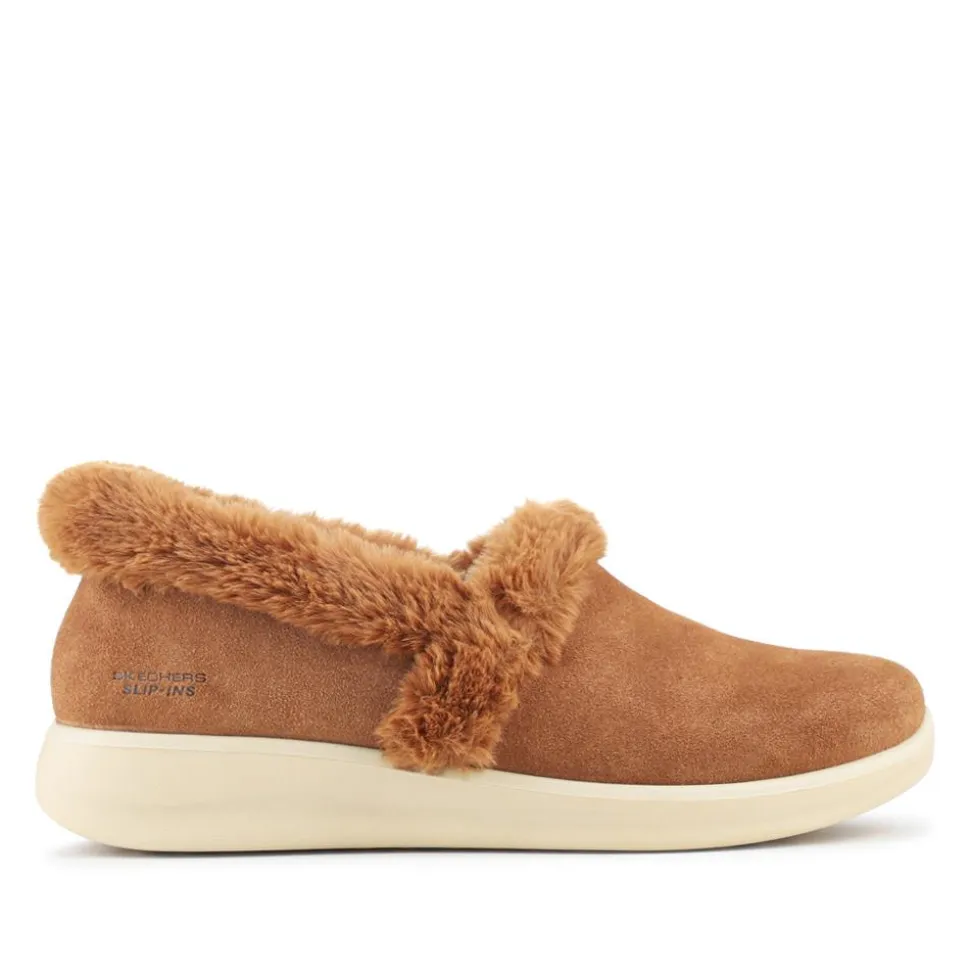 Skechers Slip-ins: Cosy Escape - Slippers - Chestnut