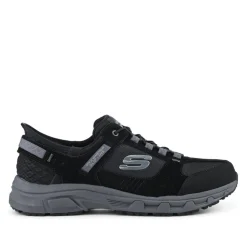 Skechers Slip-ins: Extra Wide Memory Foam Trainers - Black-Grey