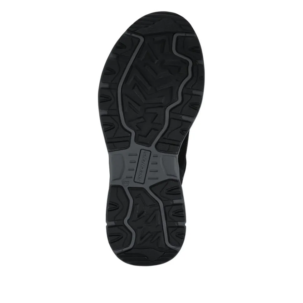 Skechers Slip-ins: Extra Wide Memory Foam Trainers - Black-Grey