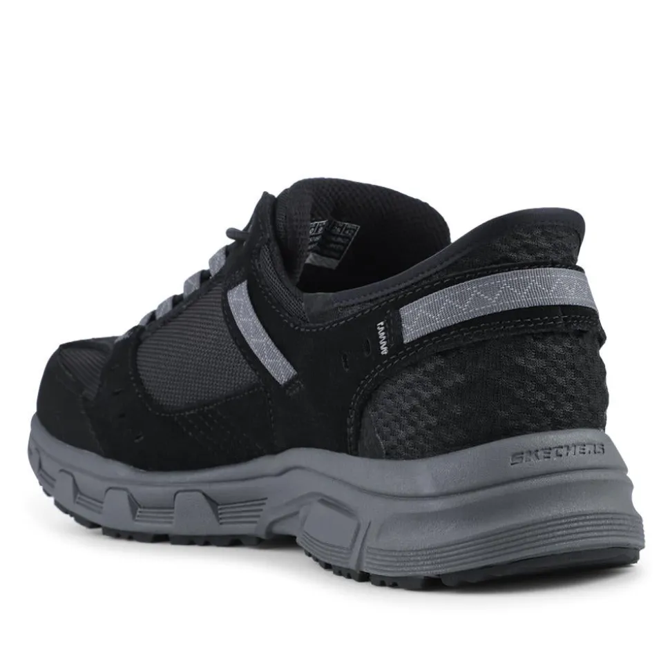 Skechers Slip-ins: Extra Wide Memory Foam Trainers - Black-Grey