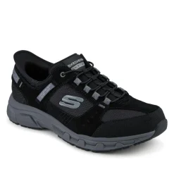 Skechers Slip-ins: Extra Wide Memory Foam Trainers - Black-Grey