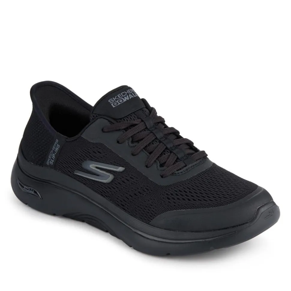 Skechers Slip-ins: GO WALK Arch Fit 2.0 - Black-Black