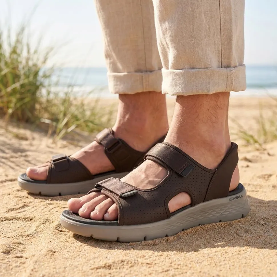 Skechers Slip-ins: GO WALK Flex SD - Easy Entry - Brown