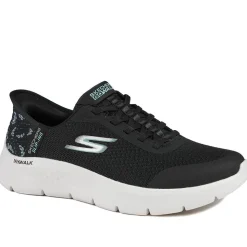 Skechers Slip-ins: Go Walk Flex Trainers - Black