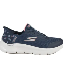 Skechers Slip-ins: Go Walk Flex Trainers - Navy