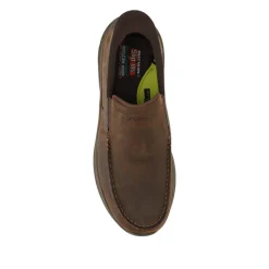 Skechers Slip-ins: Pollard - Osgood Shoes - Chocolate