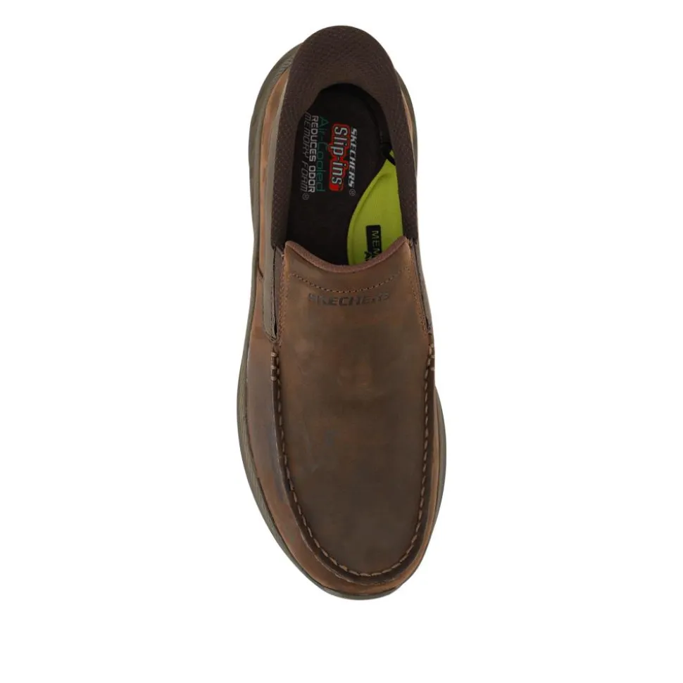 Skechers Slip-ins: Pollard - Osgood Shoes - Chocolate