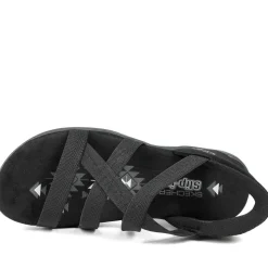 Skechers Slip-ins: Reggae Slim Sandals - Black