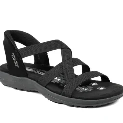 Skechers Slip-ins: Reggae Slim Sandals - Black