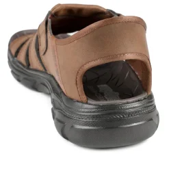 Skechers Slip-ins: Revolted SS - Norvel Sandals - Dark Brown