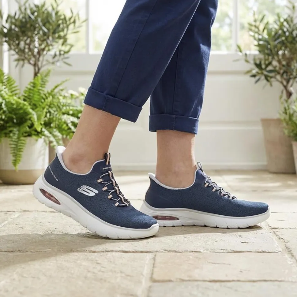 Skechers Slip-ins: Skech-Air Summits Trainers - Navy Multi