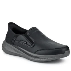 Skechers Slip-ins: Slade - Cooper Leather Shoes - Black