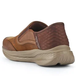 Skechers Slip-ins: Slade - Cooper Leather Shoes - Brown