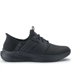 Skechers Slip-ins: Slade - Zachary Shoes - Black-Black