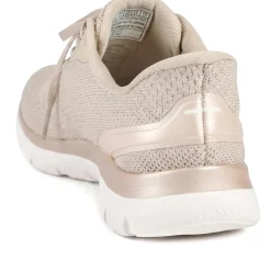 Skechers Slip-ins: Summits Lace Up Trainers - Natural
