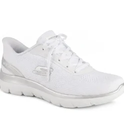 Skechers Slip-ins: Summits Lace Up Trainers - White