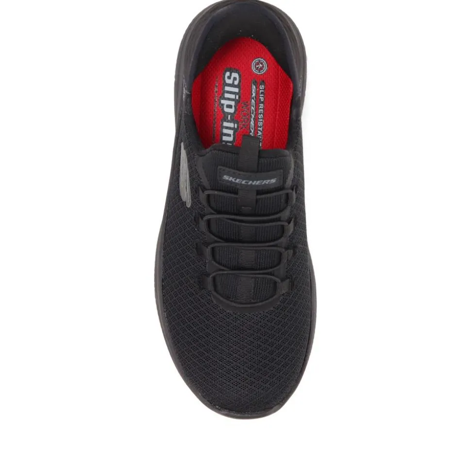 Skechers Slip-ins: Summits SR - Enslee Trainers - Black-Black