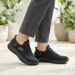 Skechers Slip-ins: Summits SR - Enslee Trainers - Black-Black