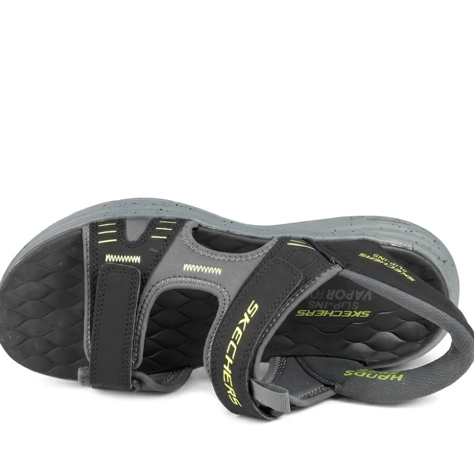 Skechers Slip-ins: Vapor Foam Sandal - Korro - Black