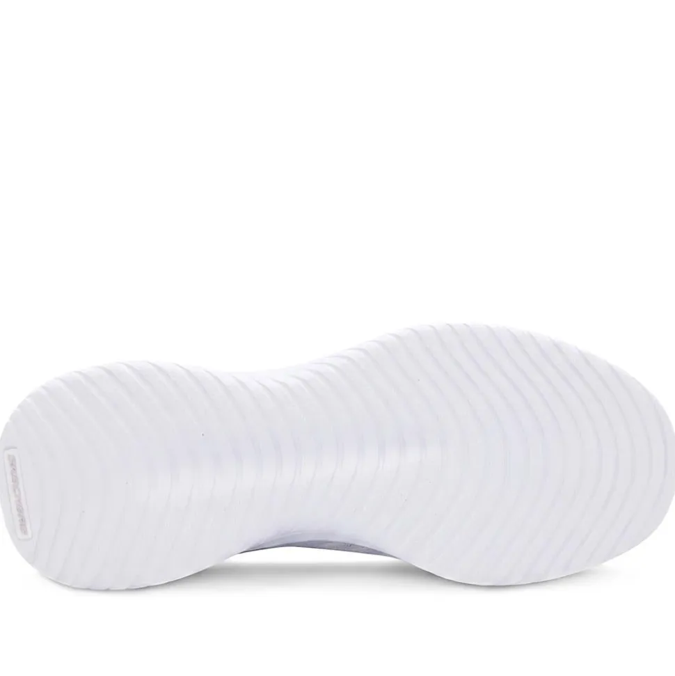 Skechers Sporty Breathable Slip On Trainers - Lavender