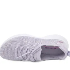 Skechers Sporty Breathable Slip On Trainers - Lavender