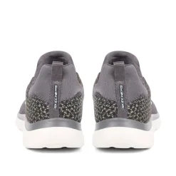Skechers Summit - Glowing Iris Trainers - Charcoal