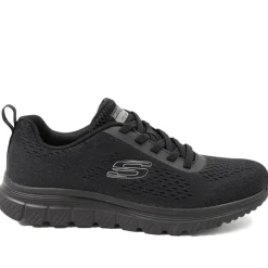 Skechers Summits Bungee Lace Trainers - Black