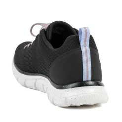 Skechers Track Lace Up Waterproof Trainers - Black