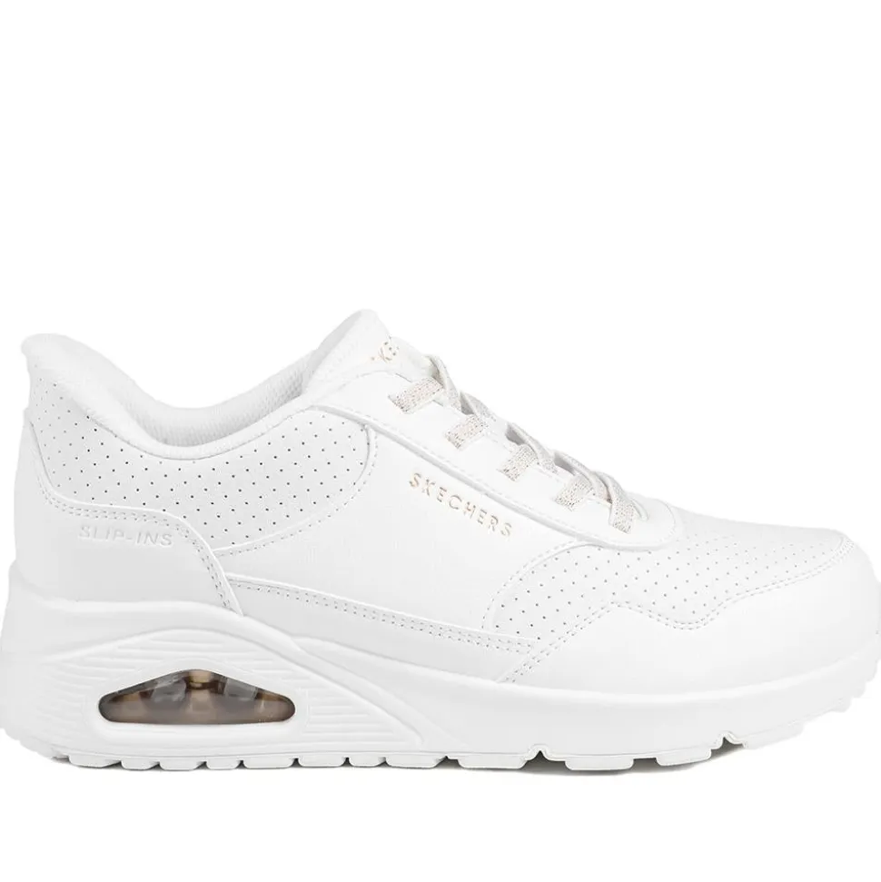 Skechers UNO Banksia Luxe Trainers - White