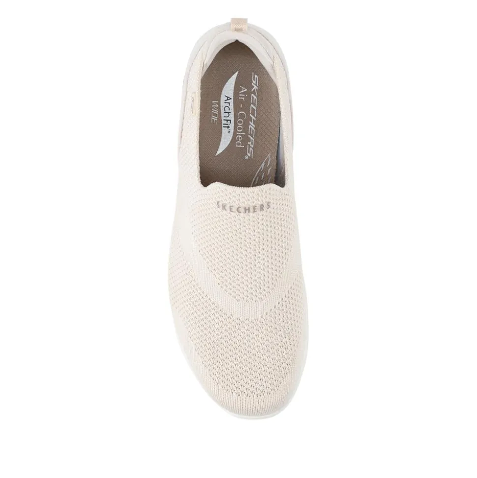 Skechers Wide Fit Arch Fit Refine - Iris - Natural
