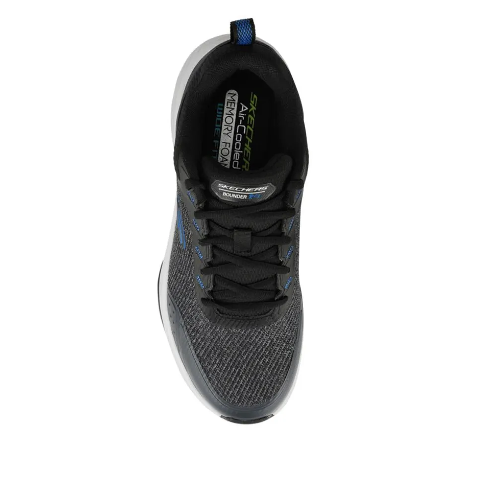 Skechers Wide Fit Bounder RSE - Hazlet - Black
